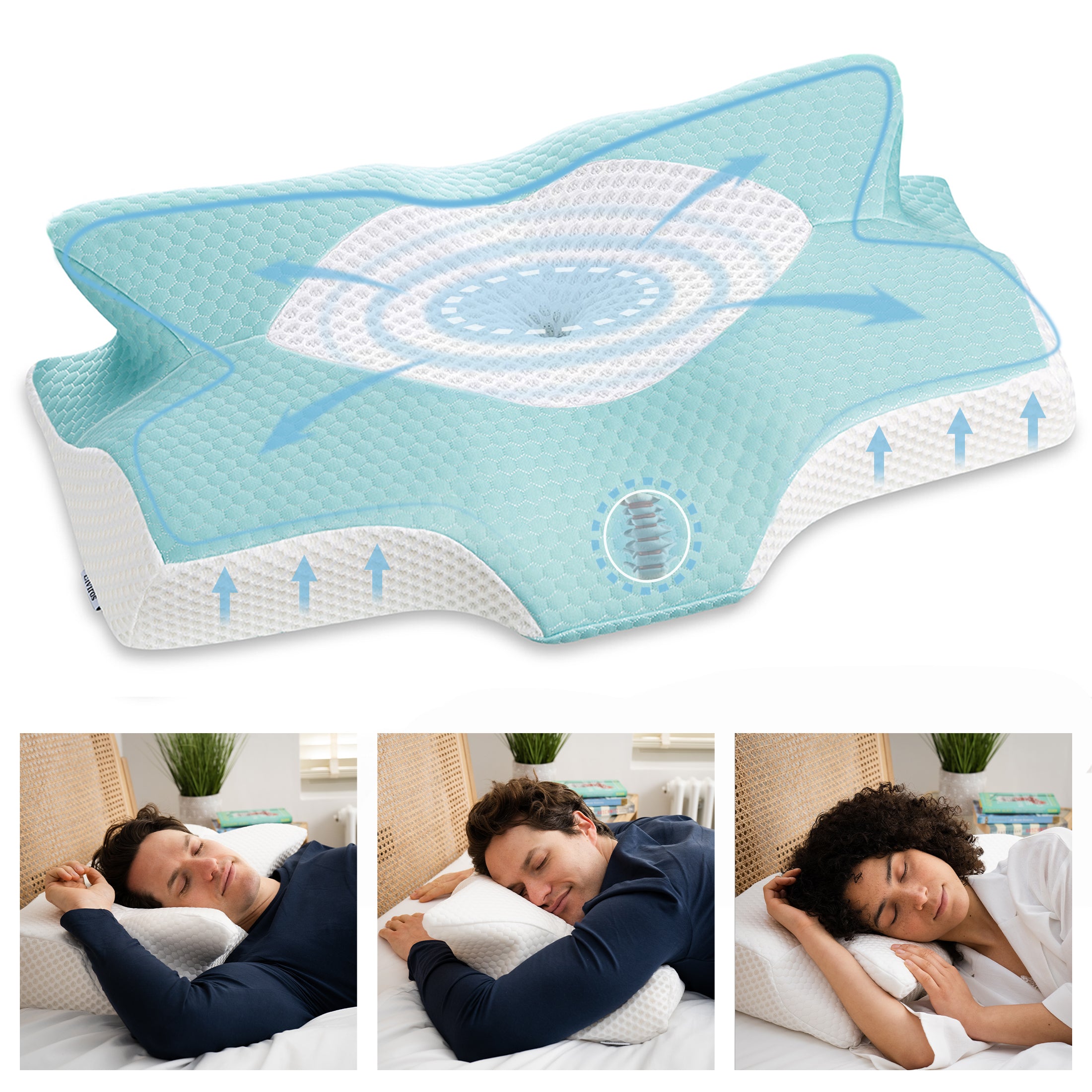 Full fashion memory foam pillow