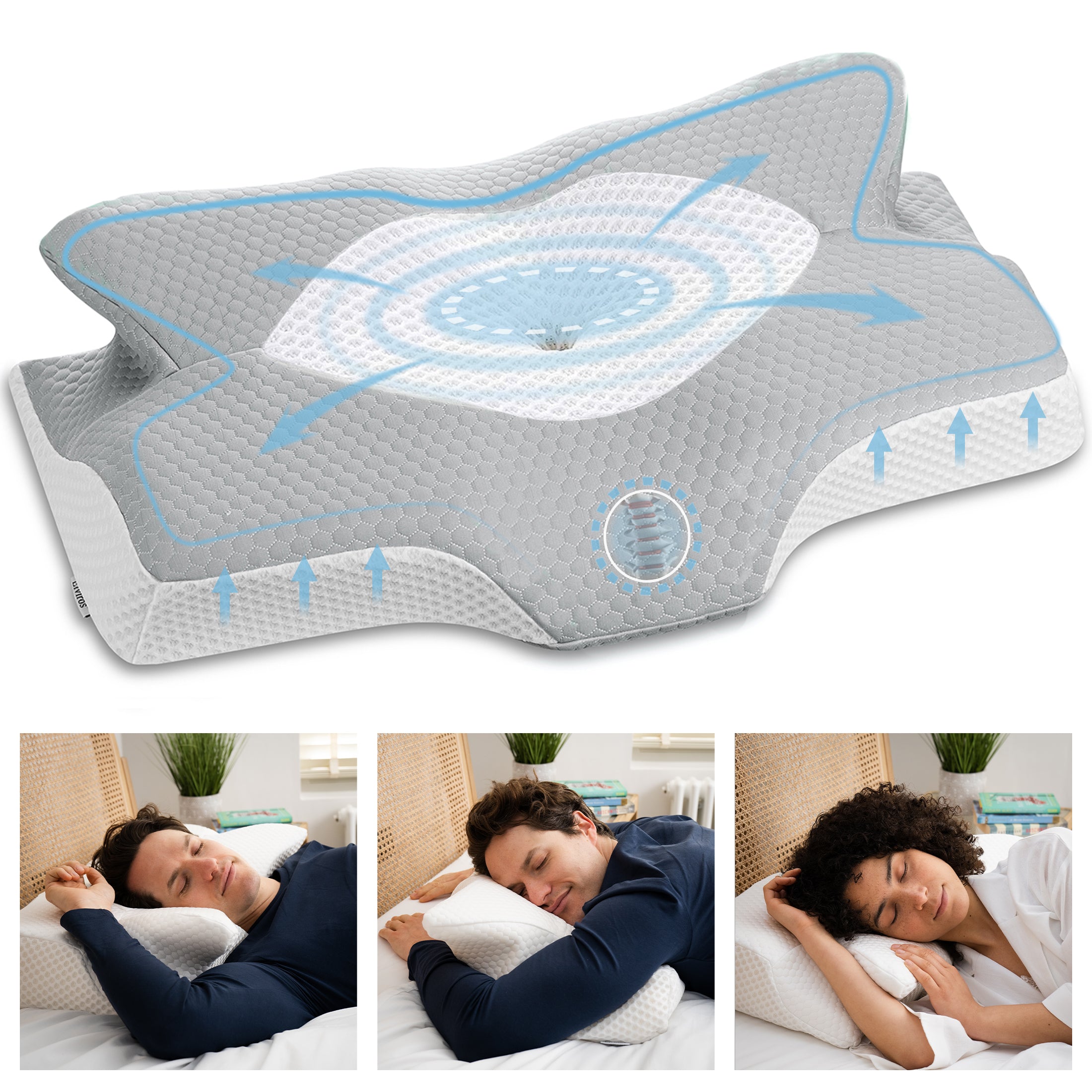 Best cervical pillow for side outlet sleepers